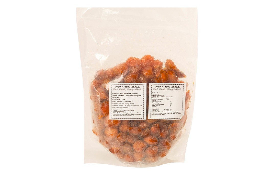 Sainik's Dry Fruit Mall Dried Prunes    Pack  1000 grams